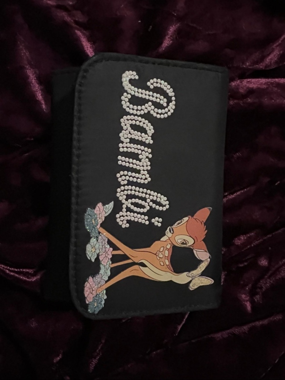 Bambi Black Wallet